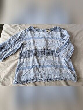 cloth & stone Stitches Linen Blend 1/2 Sleeves